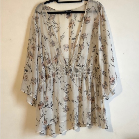 torrid Tops - Torrid Floral Blouse